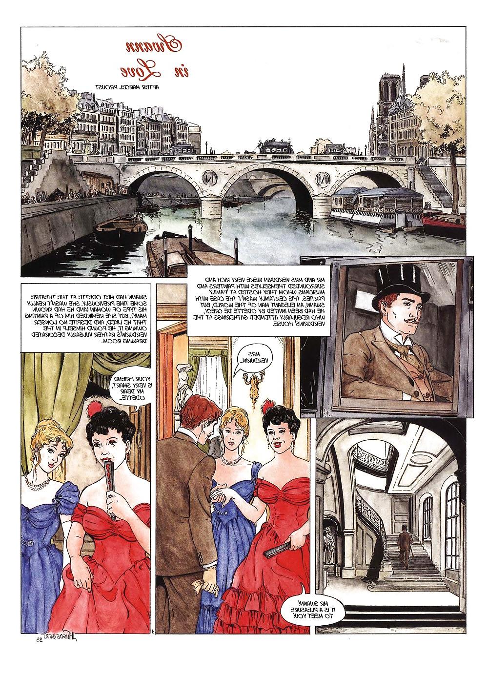 25P Erotic Comic Art 32  - Swann in Love