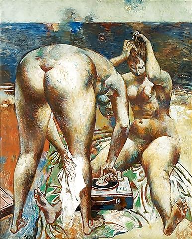 25P Painted EroPorn Art 132 - Willi Sitte