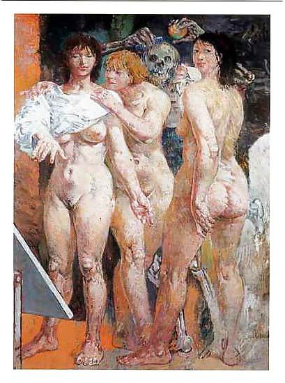 25P Painted EroPorn Art 132 - Willi Sitte