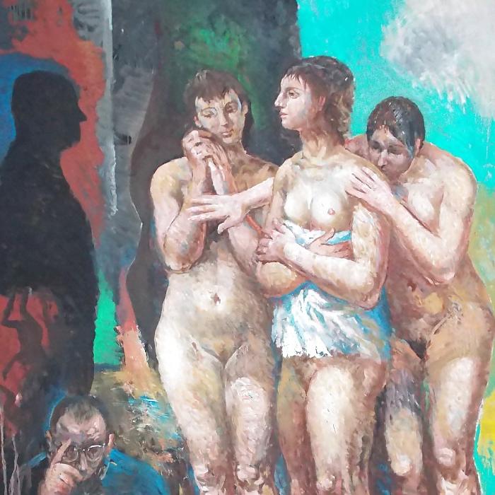 25P Painted EroPorn Art 132 - Willi Sitte