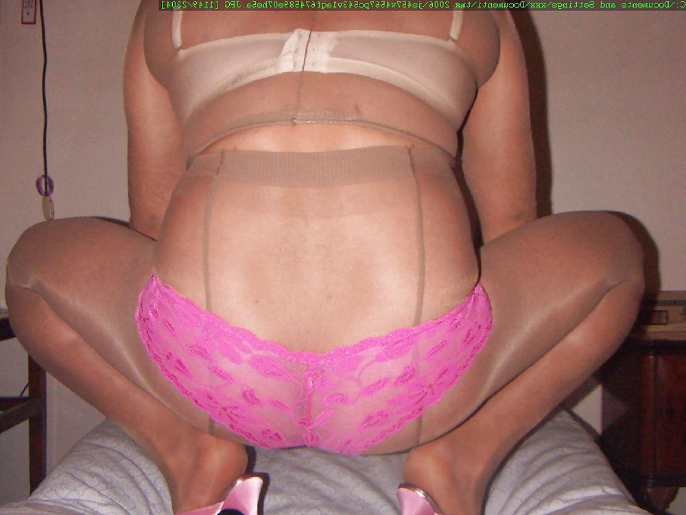 13P Feet pantyhose collant shemale symonax77 anal spreading