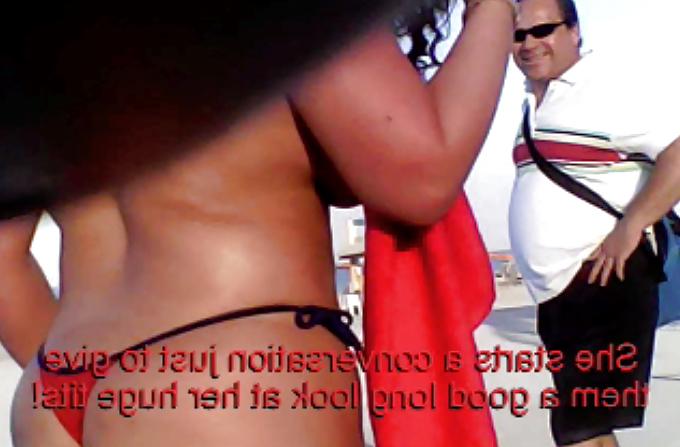 25P Exhibitionist Wives Teasing  In Public Places!