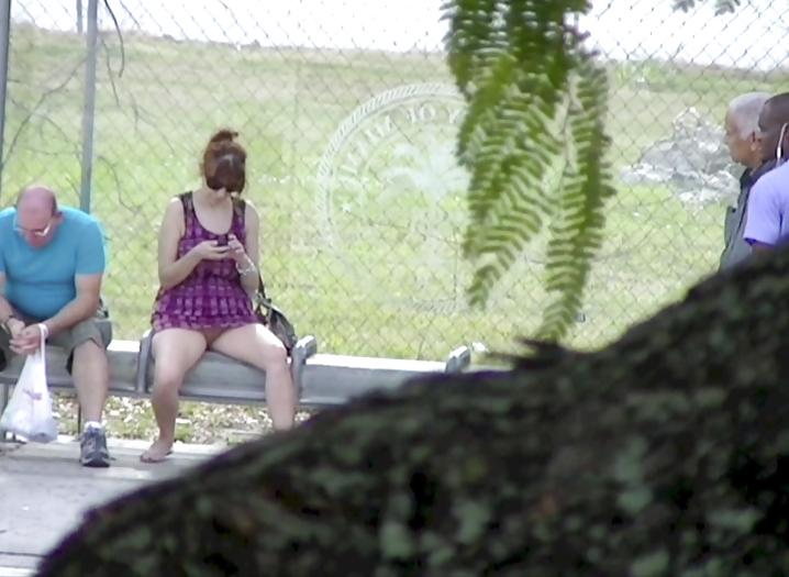 25P Exhibitionist Wives Teasing  In Public Places!