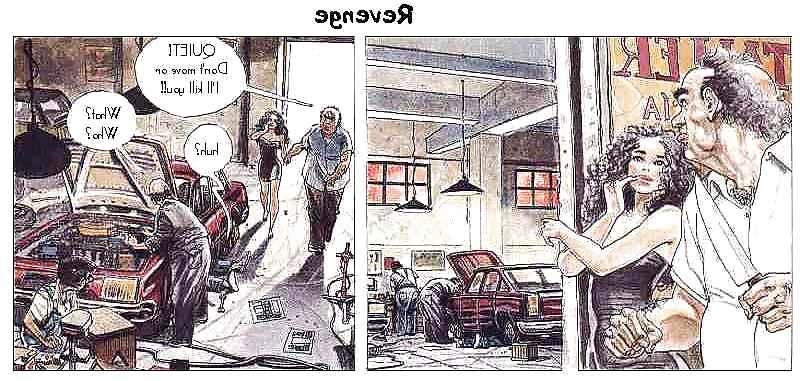 13P Erotic Comic Art 20 - Revenge