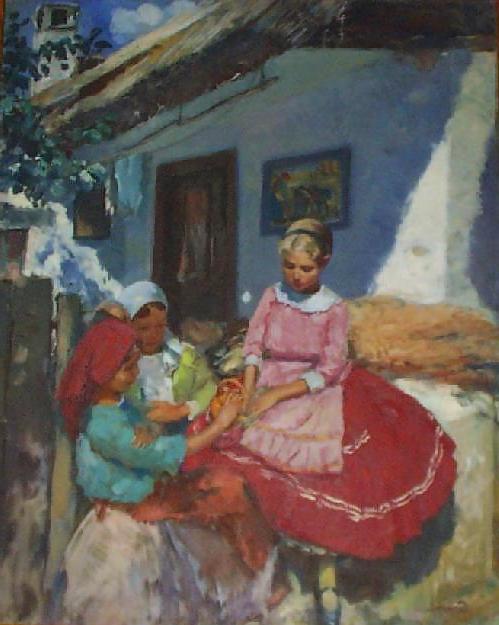 25P Painted EroPorn Art 122 - Janos Czencz (1885 - 1960)