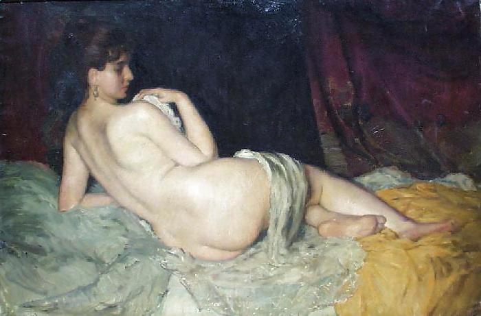 25P Painted EroPorn Art 122 - Janos Czencz (1885 - 1960)