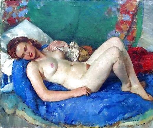 25P Painted EroPorn Art 122 - Janos Czencz (1885 - 1960)
