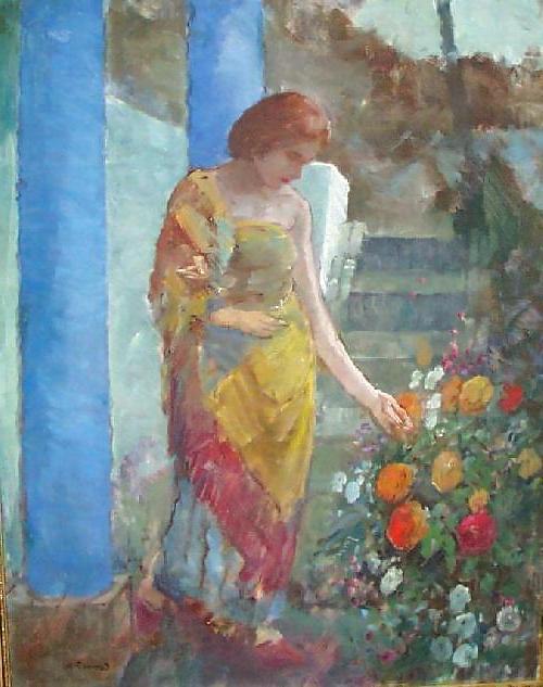 25P Painted EroPorn Art 122 - Janos Czencz (1885 - 1960)