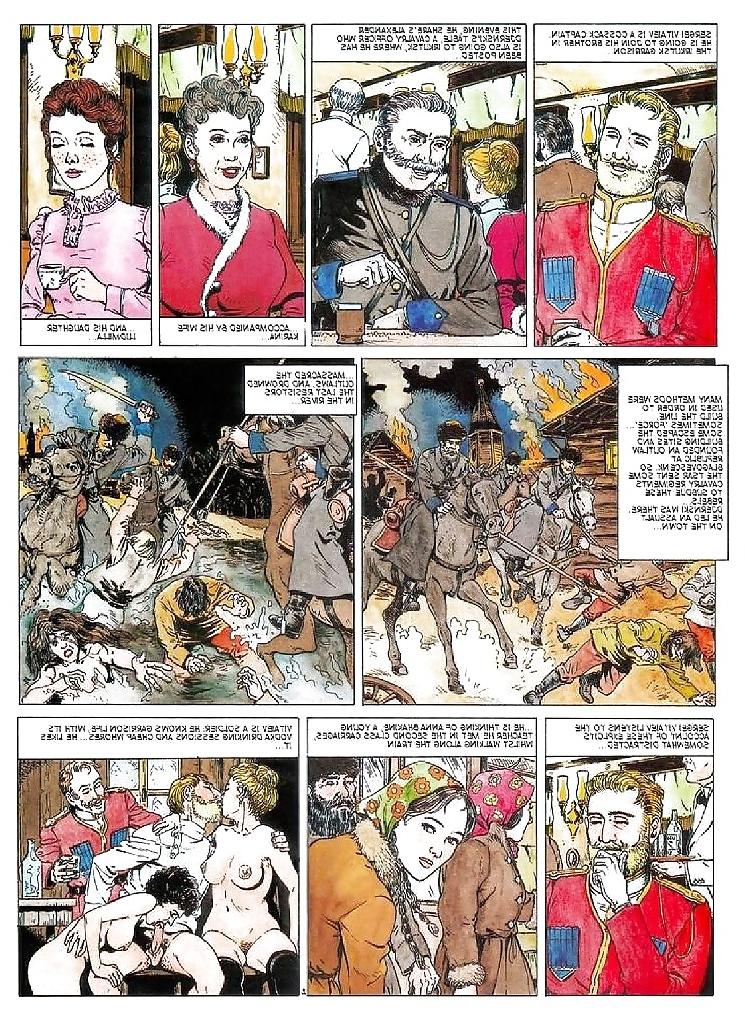 23P Erotic Comic Art 21 - The Girl fom the Steppes