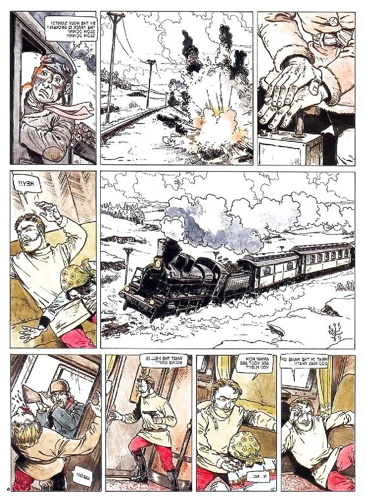 23P Erotic Comic Art 21 - The Girl fom the Steppes