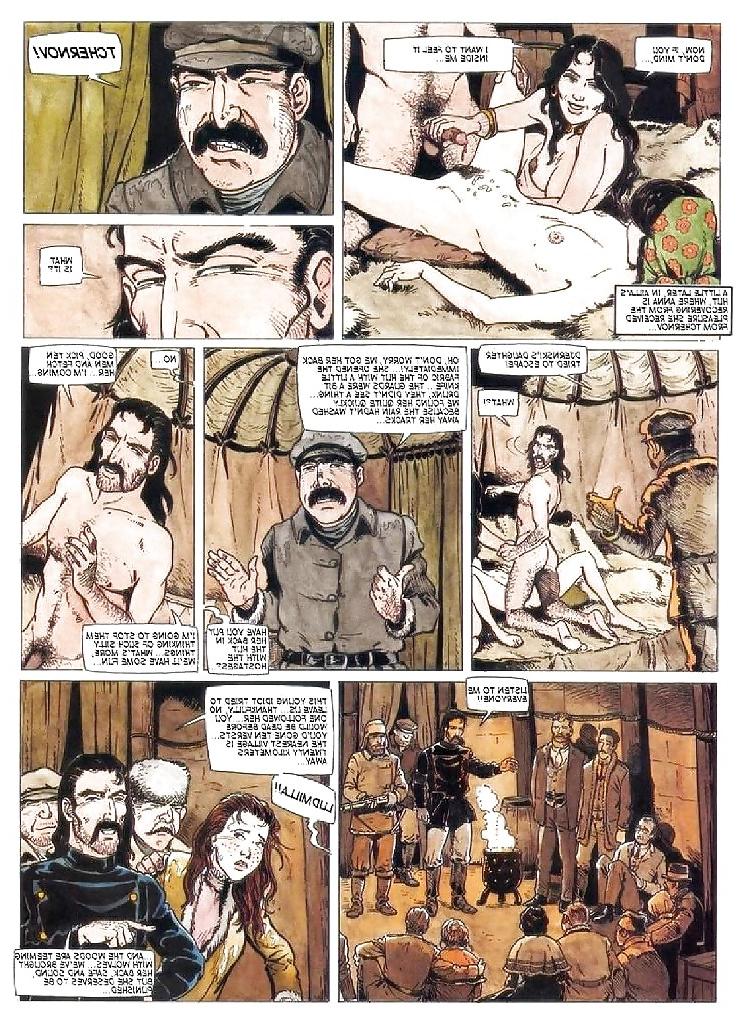 23P Erotic Comic Art 21 - The Girl fom the Steppes