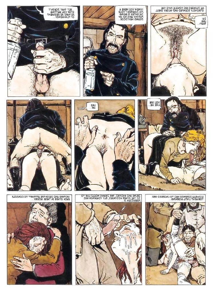23P Erotic Comic Art 21 - The Girl fom the Steppes