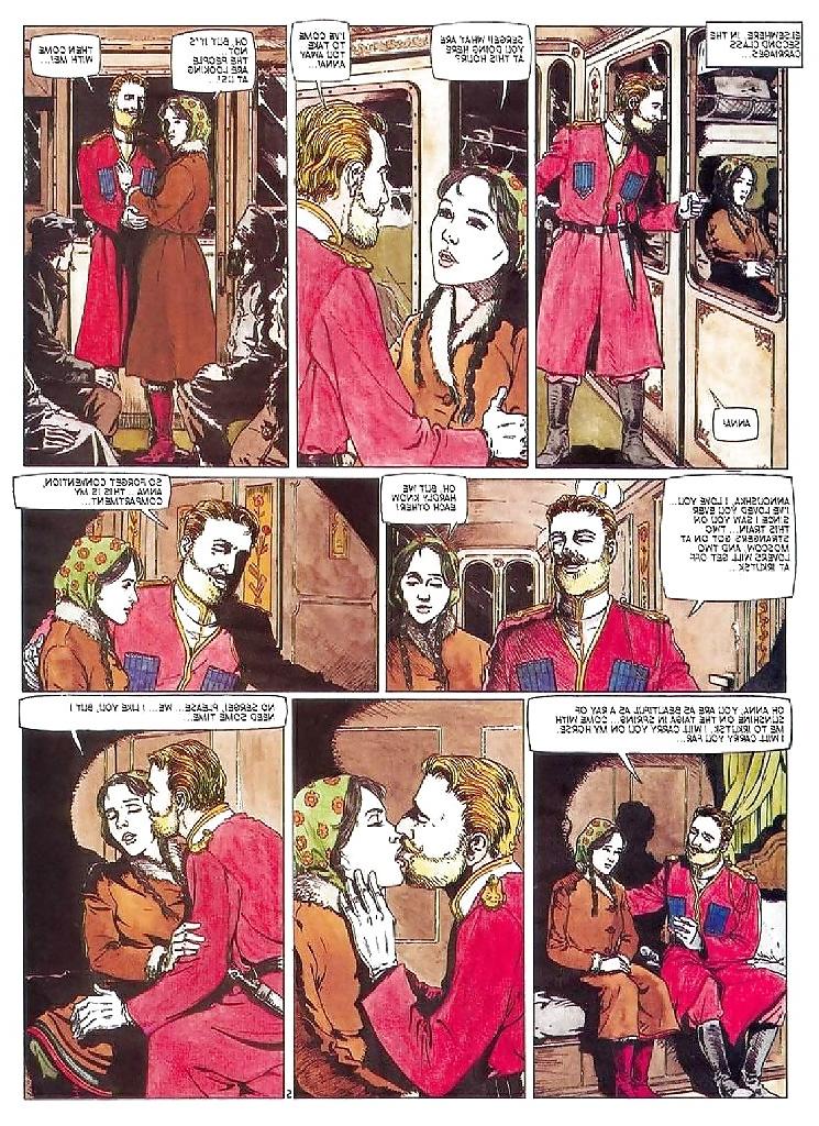 23P Erotic Comic Art 21 - The Girl fom the Steppes