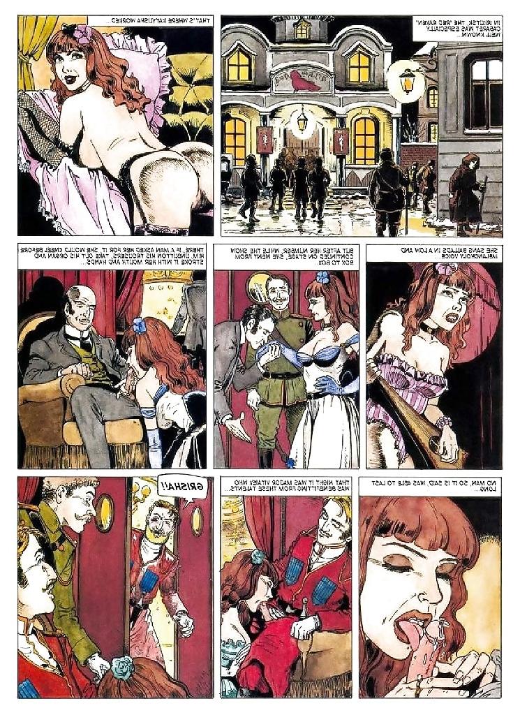 23P Erotic Comic Art 21 - The Girl fom the Steppes