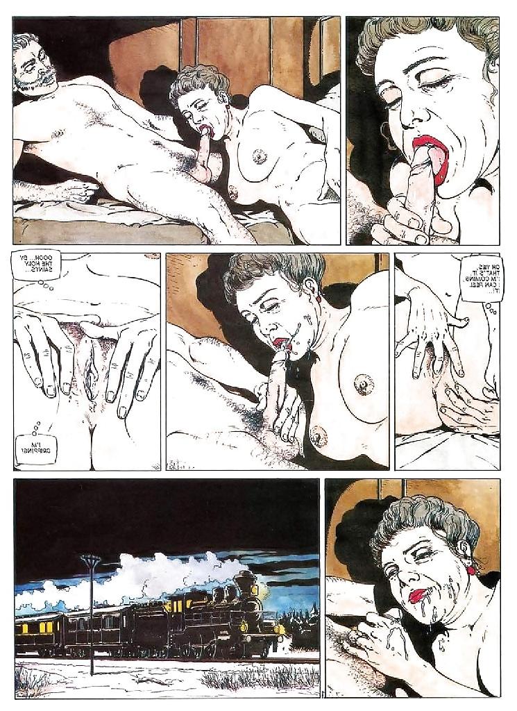 23P Erotic Comic Art 21 - The Girl fom the Steppes