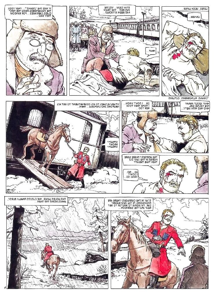 23P Erotic Comic Art 21 - The Girl fom the Steppes