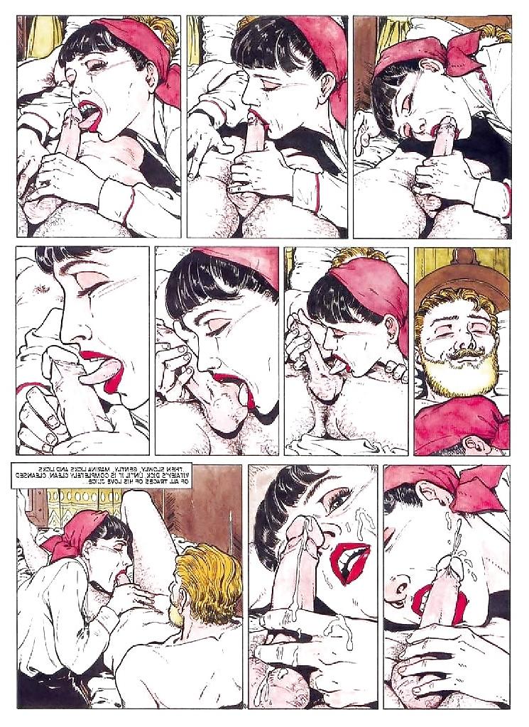 23P Erotic Comic Art 21 - The Girl fom the Steppes