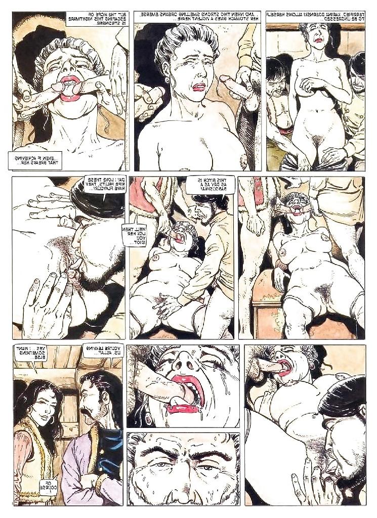 23P Erotic Comic Art 21 - The Girl fom the Steppes