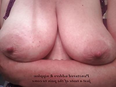 12P Kitty's tit torture