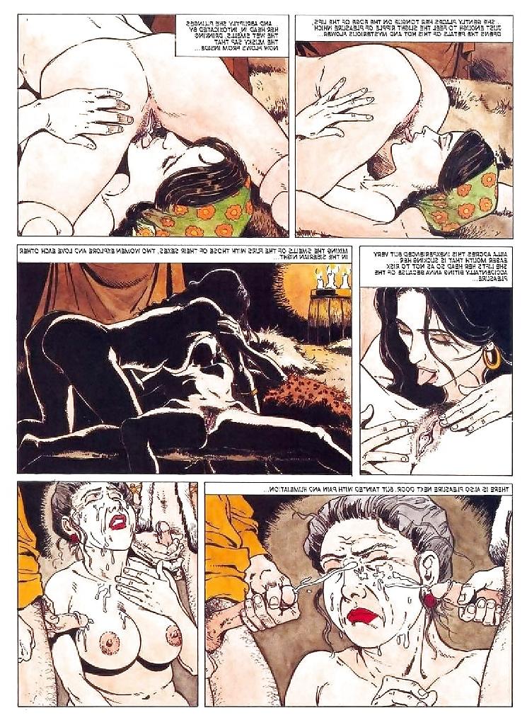 25P Erotic Comic Art 21 - The Girl fom the Steppes