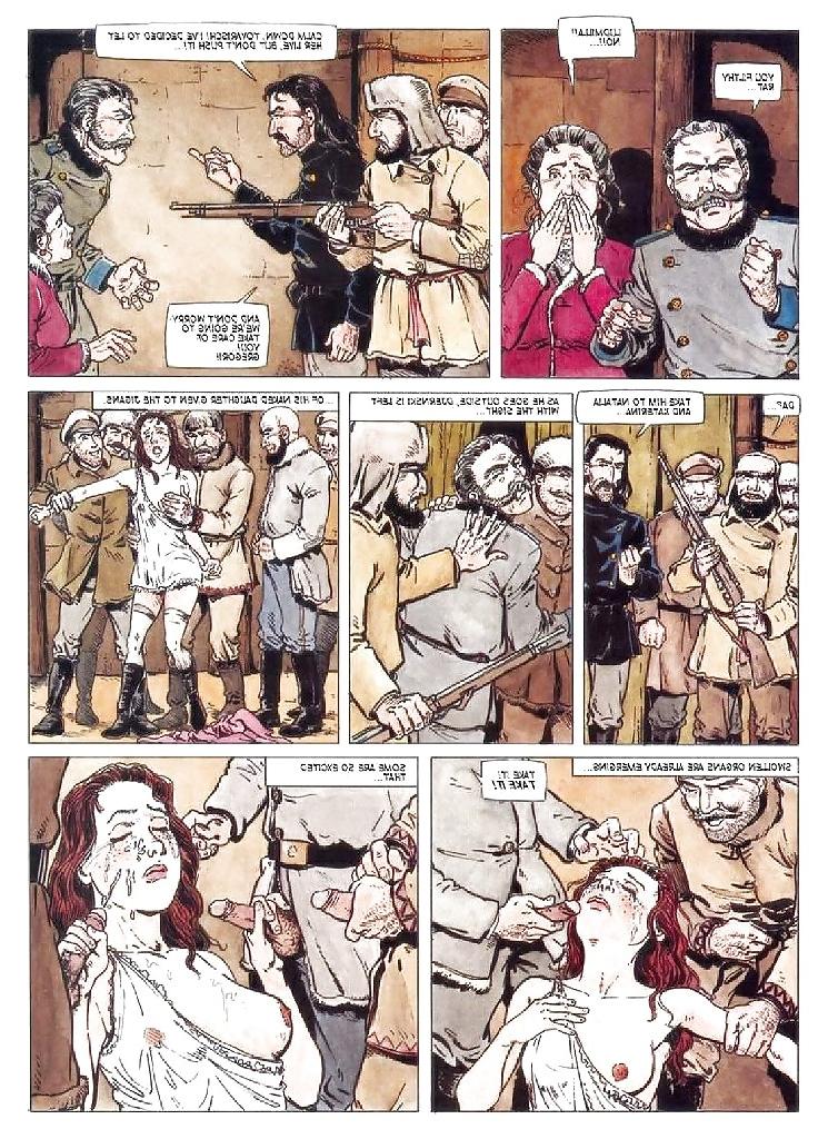 25P Erotic Comic Art 21 - The Girl fom the Steppes
