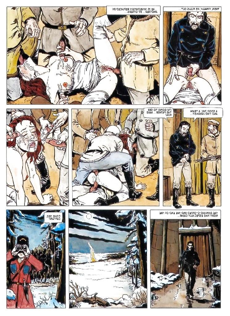25P Erotic Comic Art 21 - The Girl fom the Steppes