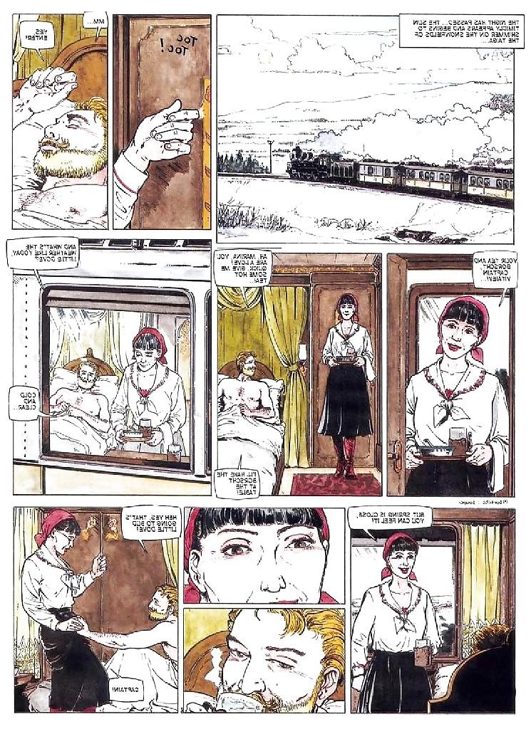 25P Erotic Comic Art 21 - The Girl fom the Steppes