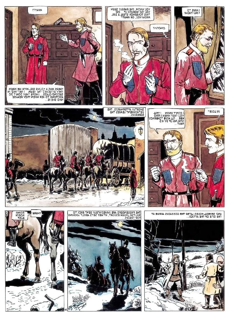 25P Erotic Comic Art 21 - The Girl fom the Steppes