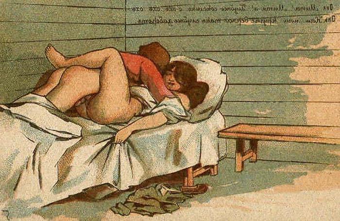 25P Them. Drawn Porn Art 28 -  Russian Postcards 8
