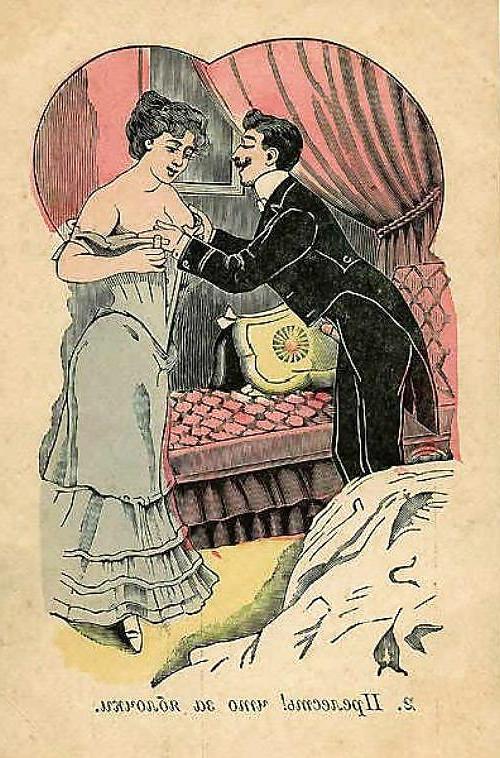 25P Them. Drawn Porn Art 28 -  Russian Postcards 8