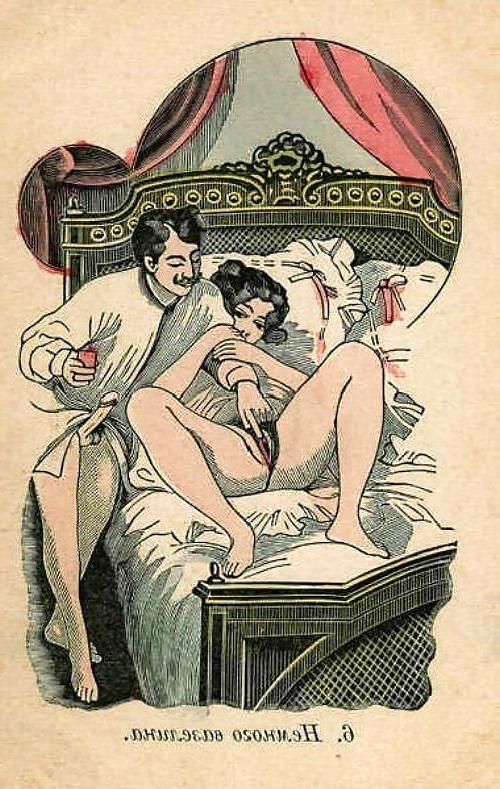 25P Them. Drawn Porn Art 28 -  Russian Postcards 8