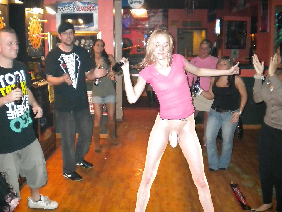 5P My bitch harriethooker showing shemale dick in public