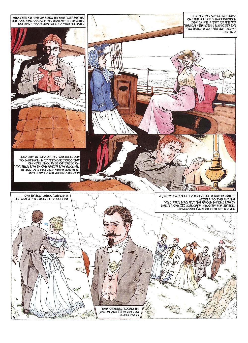 25P Erotic Comic Art 32  - Swann in Love