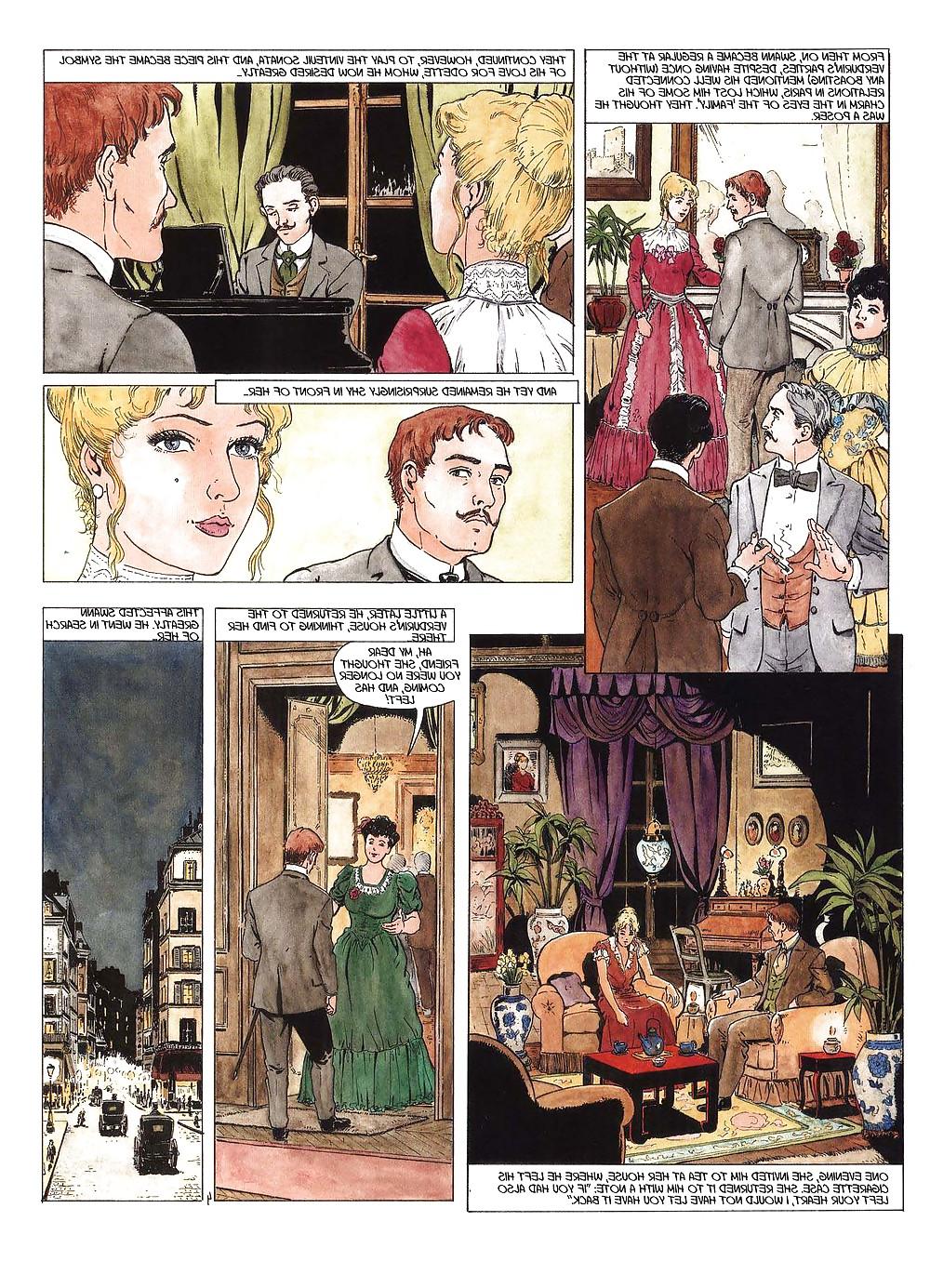 25P Erotic Comic Art 32  - Swann in Love