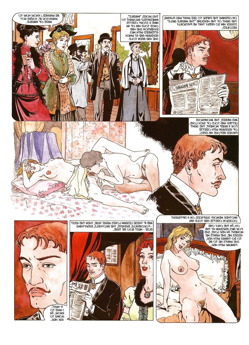 25P Erotic Comic Art 32  - Swann in Love