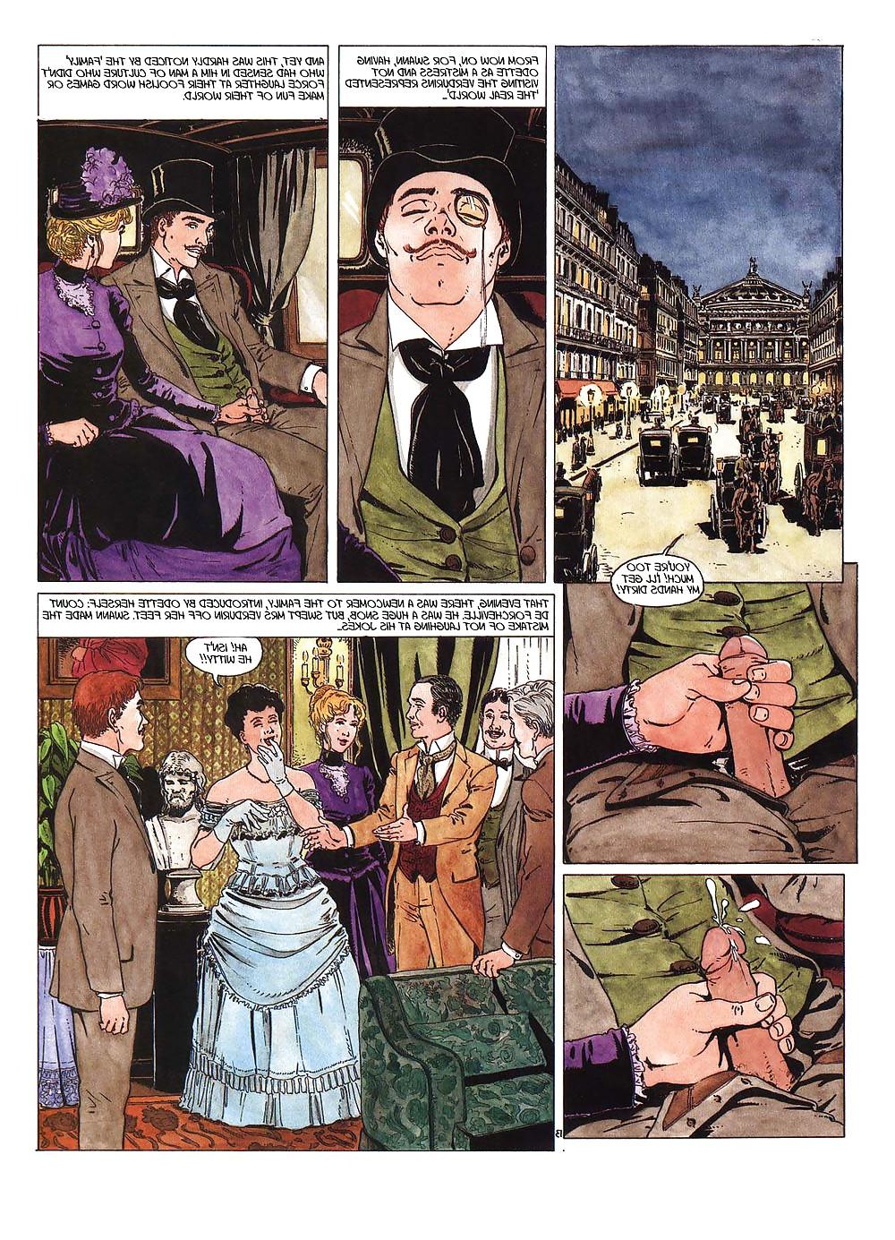 25P Erotic Comic Art 32  - Swann in Love