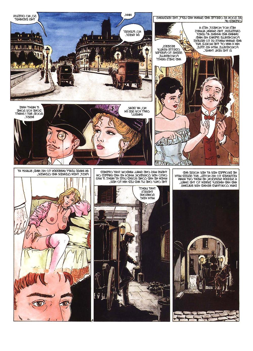 25P Erotic Comic Art 32  - Swann in Love