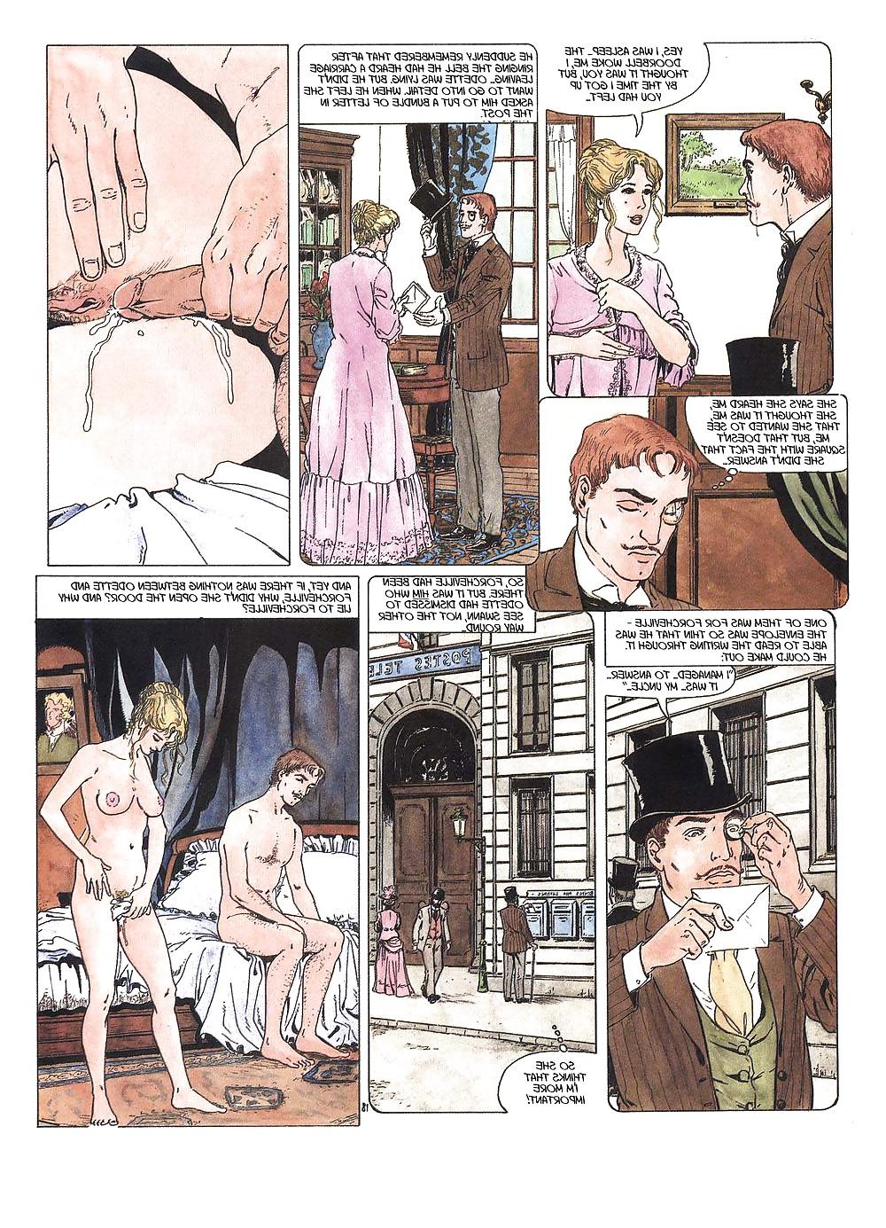 25P Erotic Comic Art 32  - Swann in Love