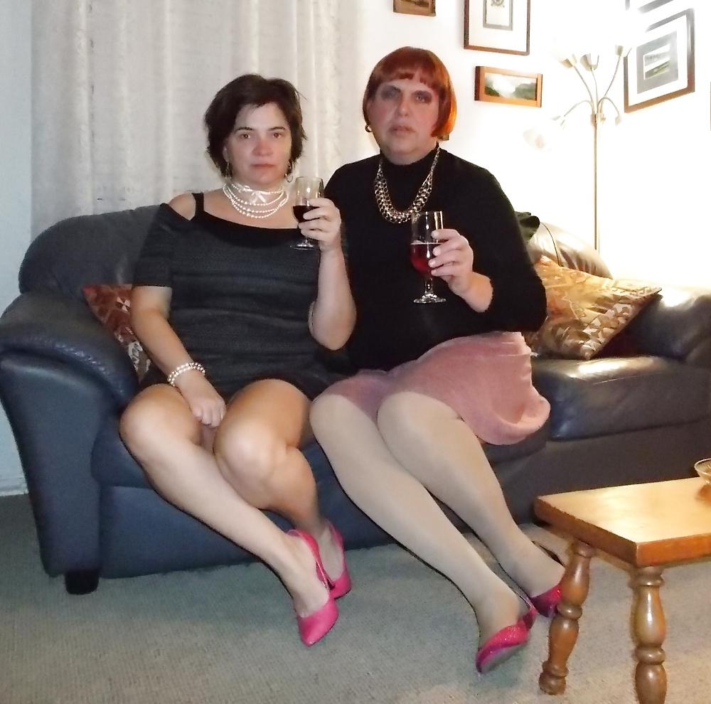 24P Wife of a sissy and sissy hubby at play