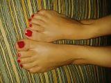 25P Toes feet my wife