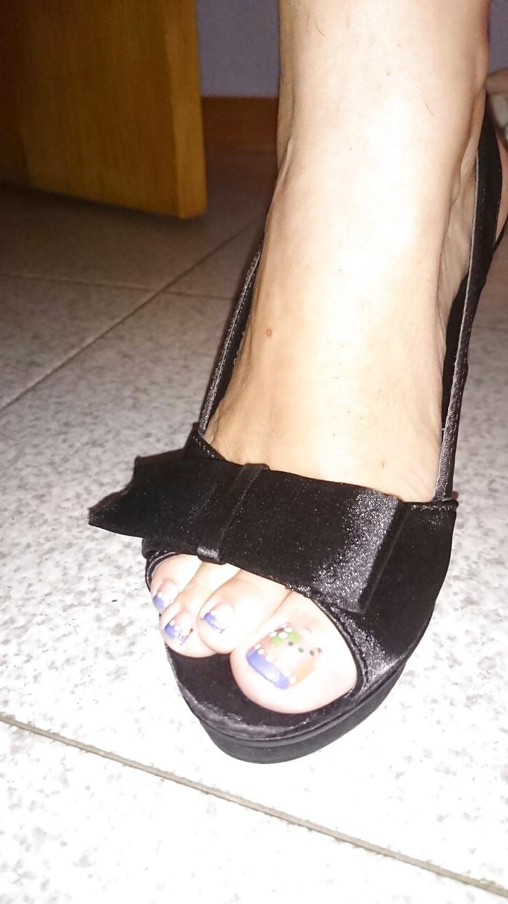 25P Toes feet my wife