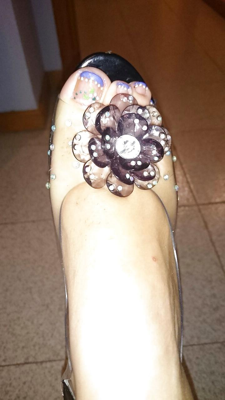 25P Toes feet my wife