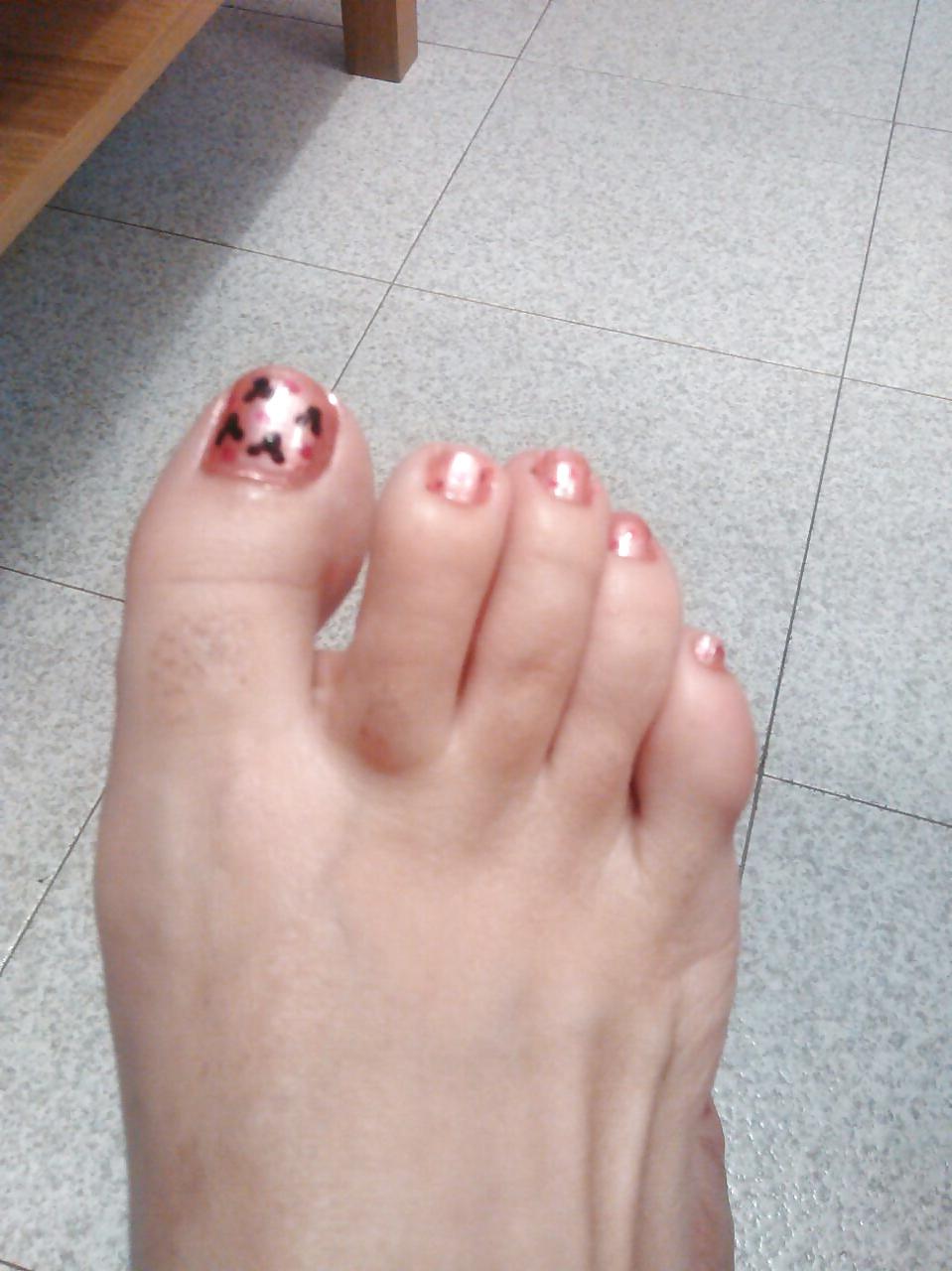 25P Toes feet my wife