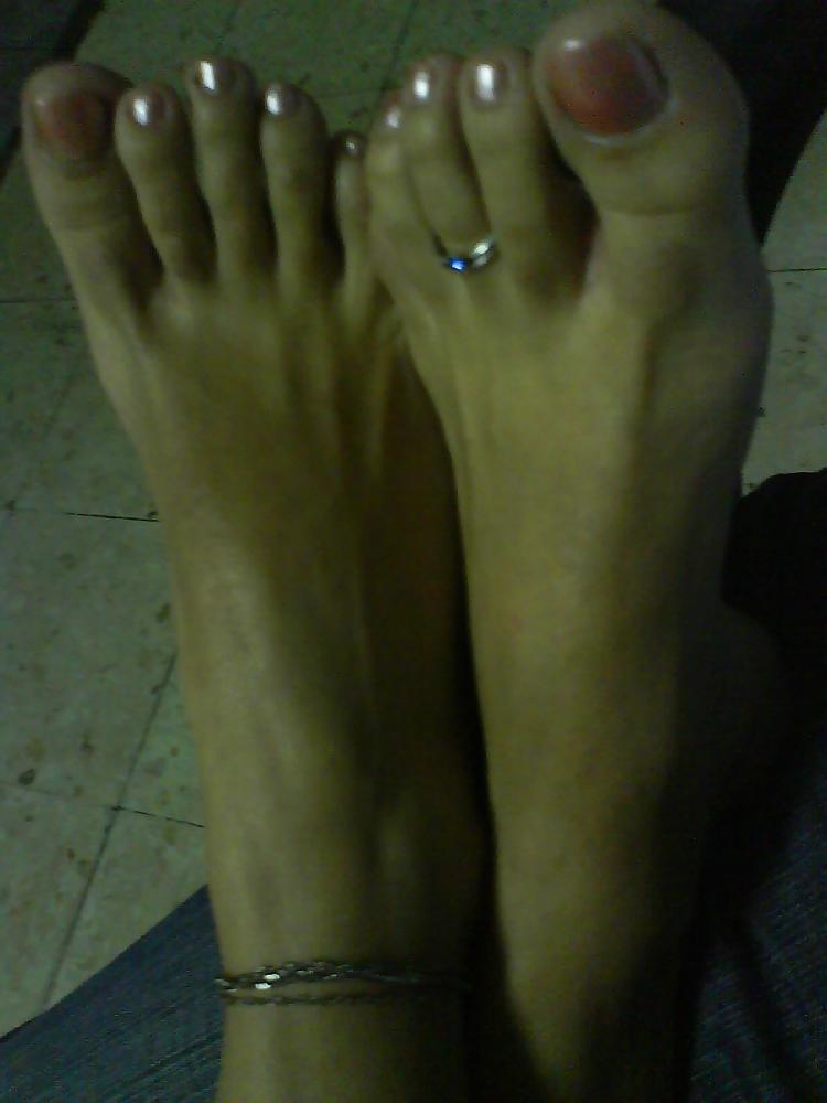 25P Toes feet my wife