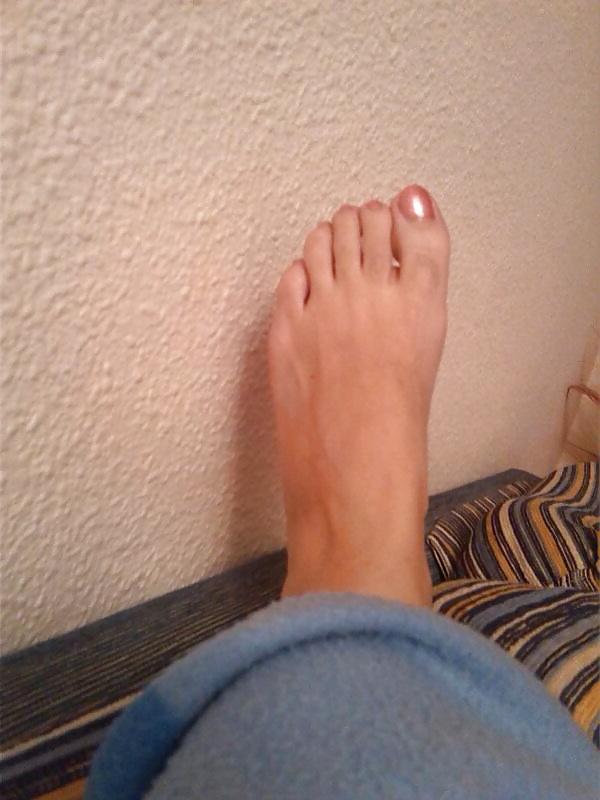 25P Toes feet my wife