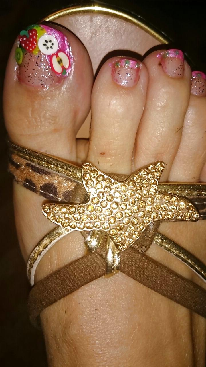 25P Toes feet my wife