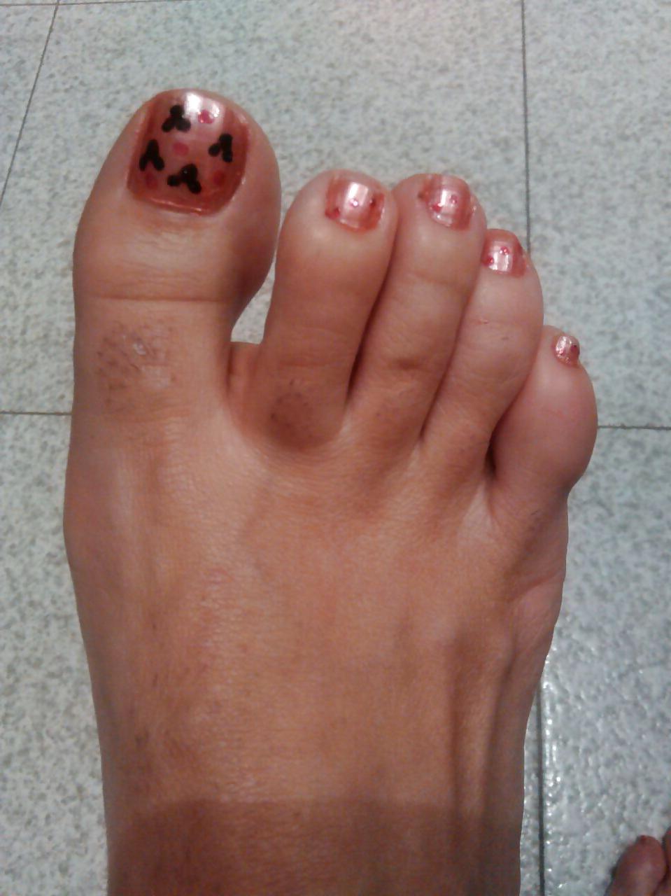 25P Toes feet my wife