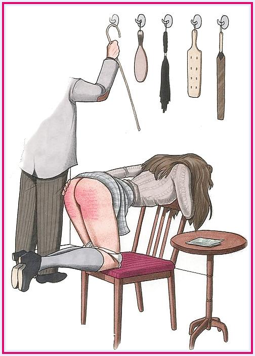 19P Spanked Schoolgirls (Art Mix )