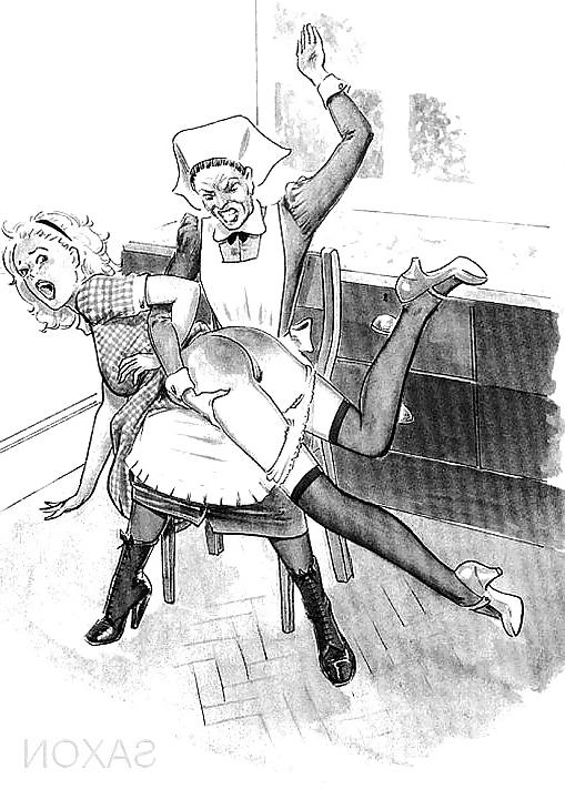 19P Spanked Schoolgirls (Art Mix )