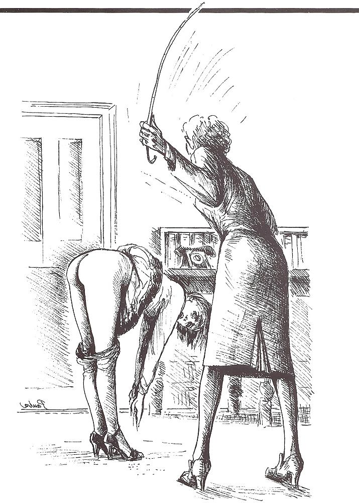 19P Spanked Schoolgirls (Art Mix )